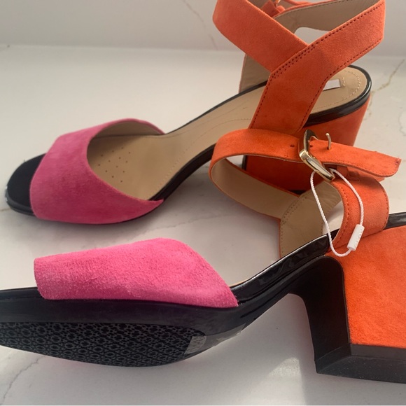 New Geox Stunning block heel sandals - Picture 4 of 7